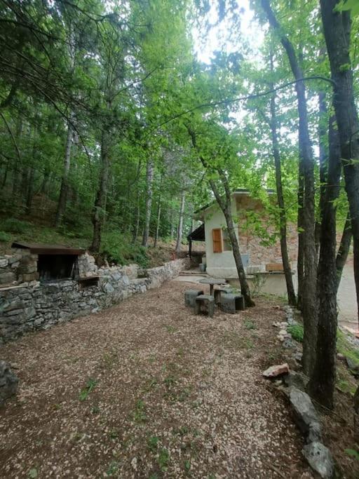 L'Angolo Nel Bosco Villa Sarnano Exterior photo